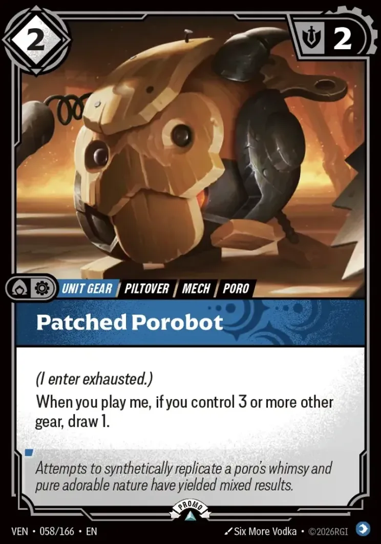 Patched Porobot