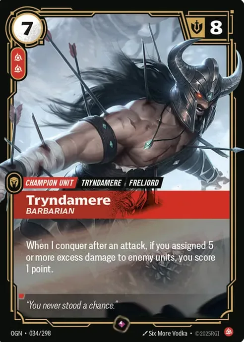Tryndamere, Barbarian