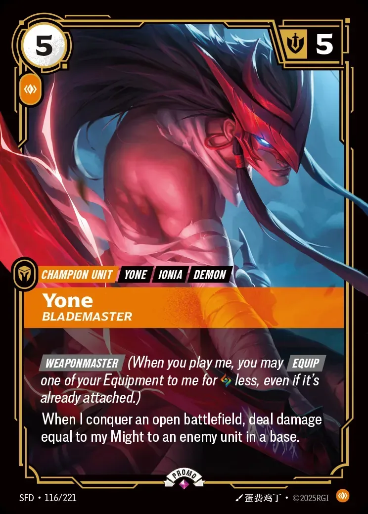 Yone, Blademaster